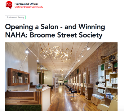 Broome Street Society on Hairbrained Official